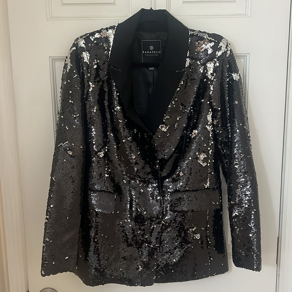 Bagatelle Collection Sequin Blazer - image 3